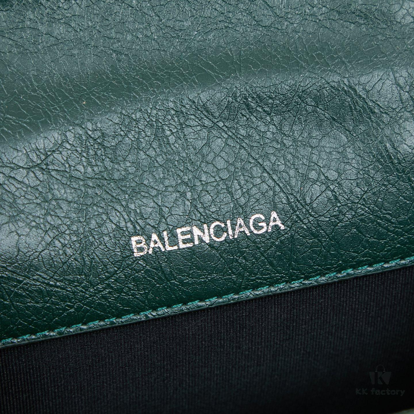 Small Balenciaga Hourglass Motorcycle Bag with Box ||| Balenciaga Hourglass X Le Cagole Crossbody Bag
