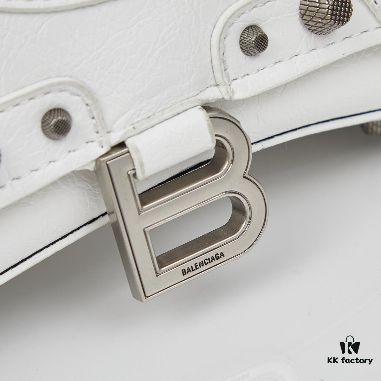 Small Balenciaga Hourglass Moto Bag with Box ||| Balenciaga Hourglass Moto Bag