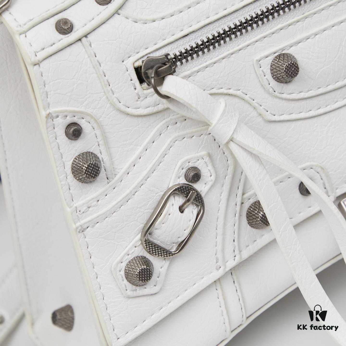 Large Balenciaga Hourglass Motorcycle Bag with Box