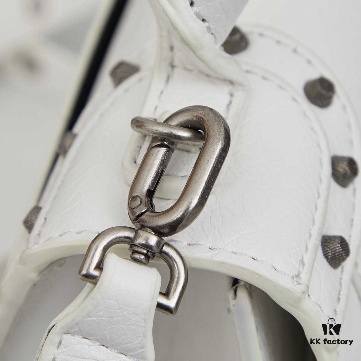 Large Balenciaga Hourglass Motorcycle Bag with Box