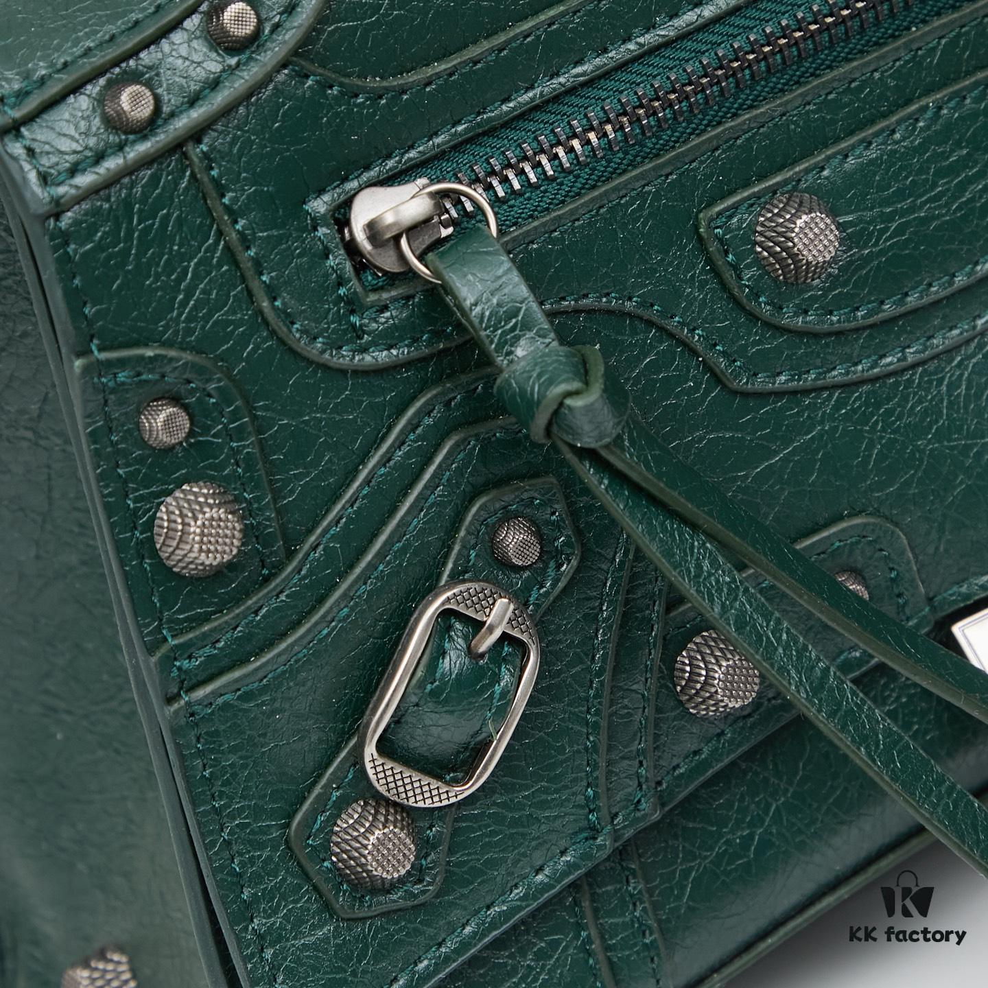 Large Balenciaga Hourglass Motorcycle Bag with Box