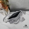Small Silver Buckle BALENCIAGA Motorcycle Bag with Box