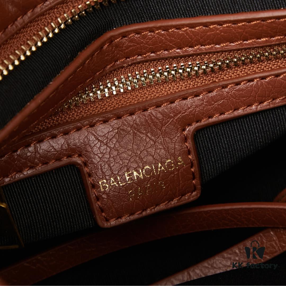 Balenciaga Gaint City Small Motorcycle Bag with Gold Buckle 💰 Including Box