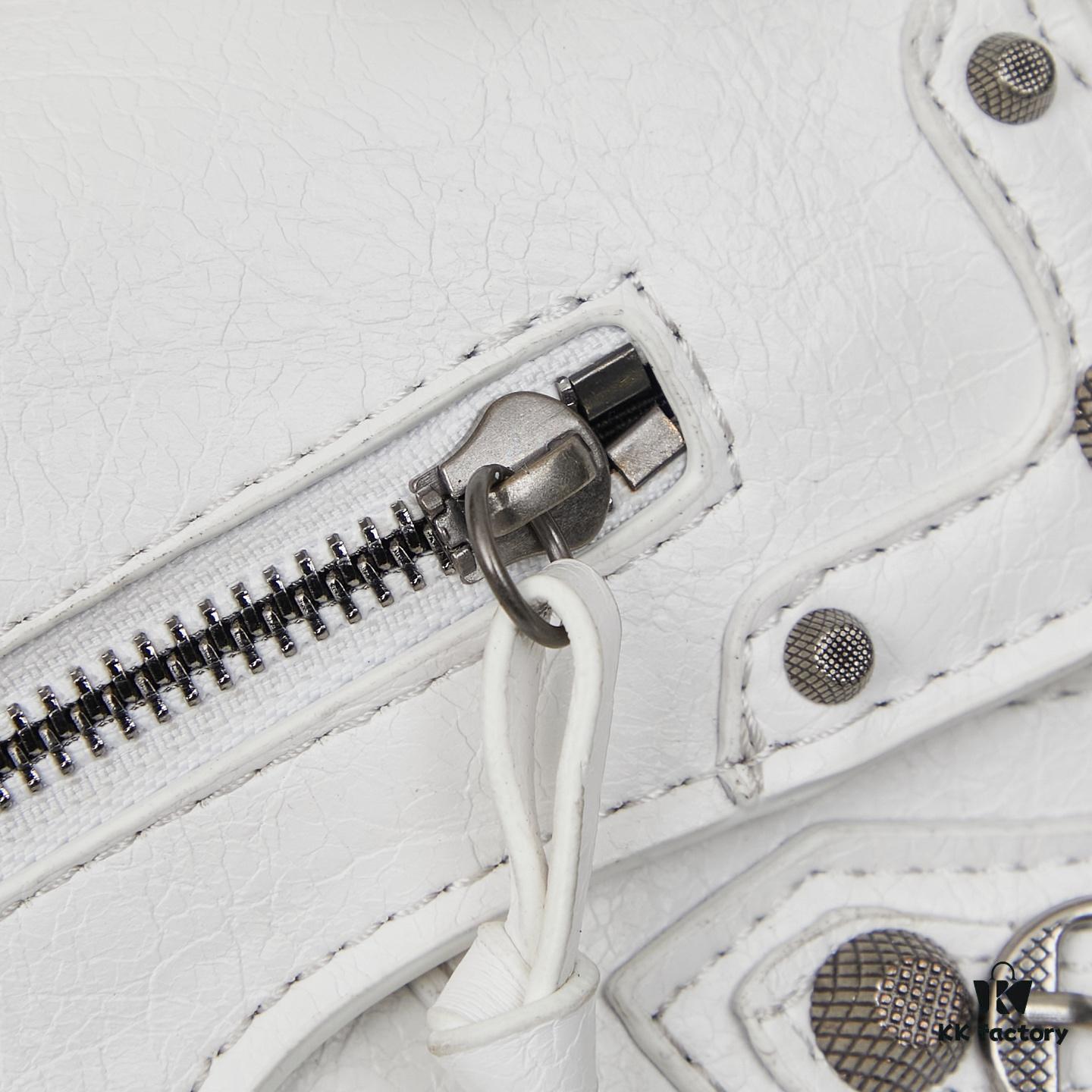 Balenciaga Le Cagole Sling Bag - New Style French Baguette Bag, Practical and Minimalist Design, Italian Imported Leather