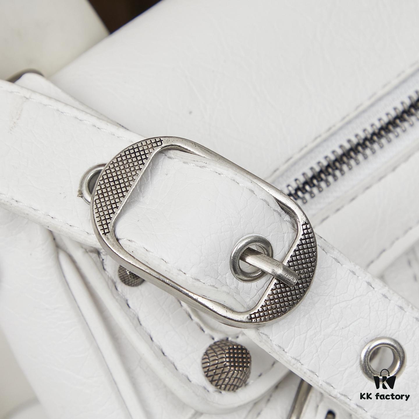 Balenciaga Le Cagole Sling Bag - New Style French Baguette Bag, Practical and Minimalist Design, Italian Imported Leather