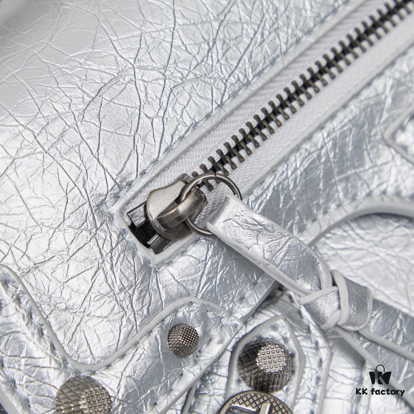 Balenciaga Le Cagole New Sling Bag - French Baguette Style, Minimalist Design, Italian Imported Leather