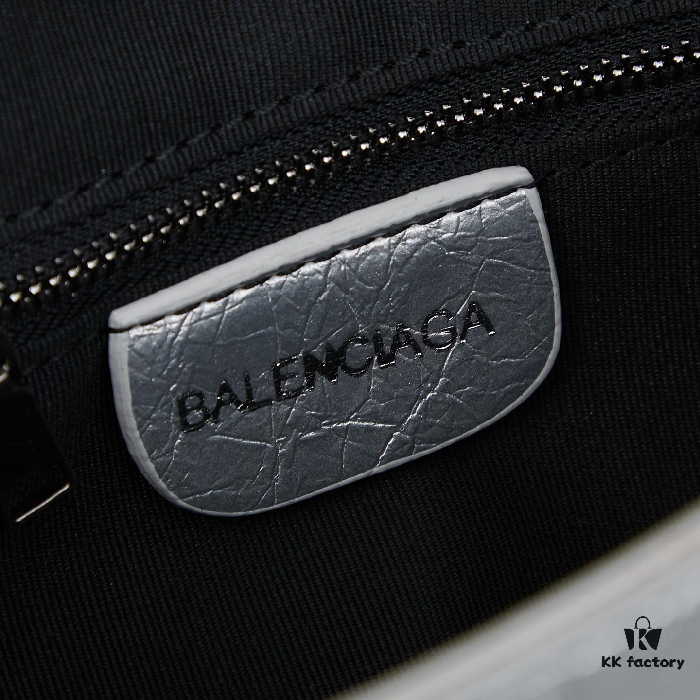 Balenciaga Le Cagole New Sling Bag - French Baguette Style, Minimalist Design, Italian Imported Leather