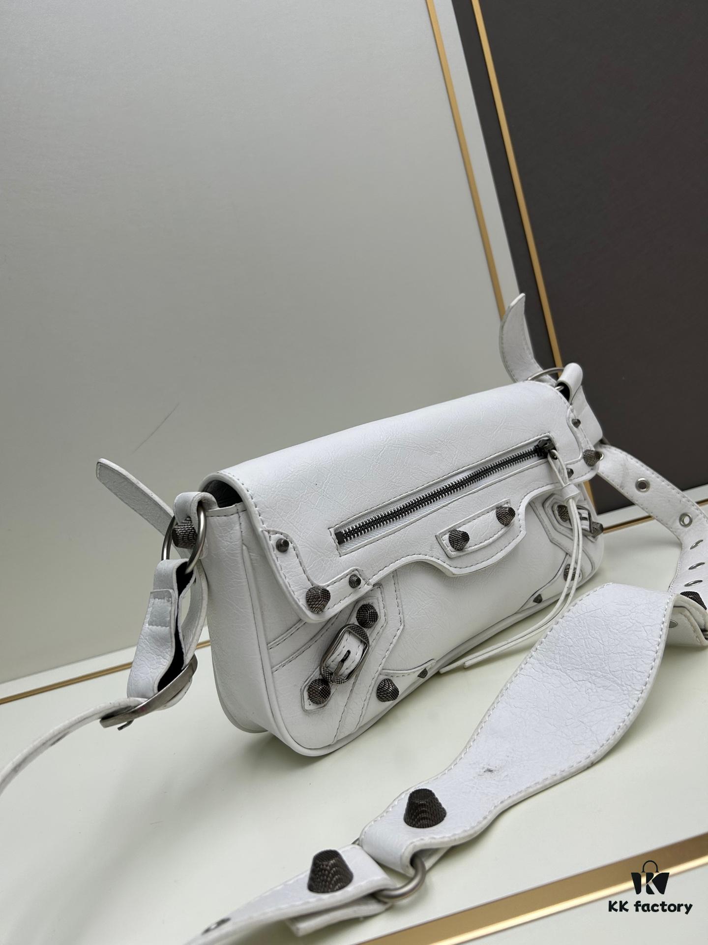 Balenciaga Le Cagole Sling Bag - New Arrival, French Baguette Style, Minimalist Design, Italian Imported Leather