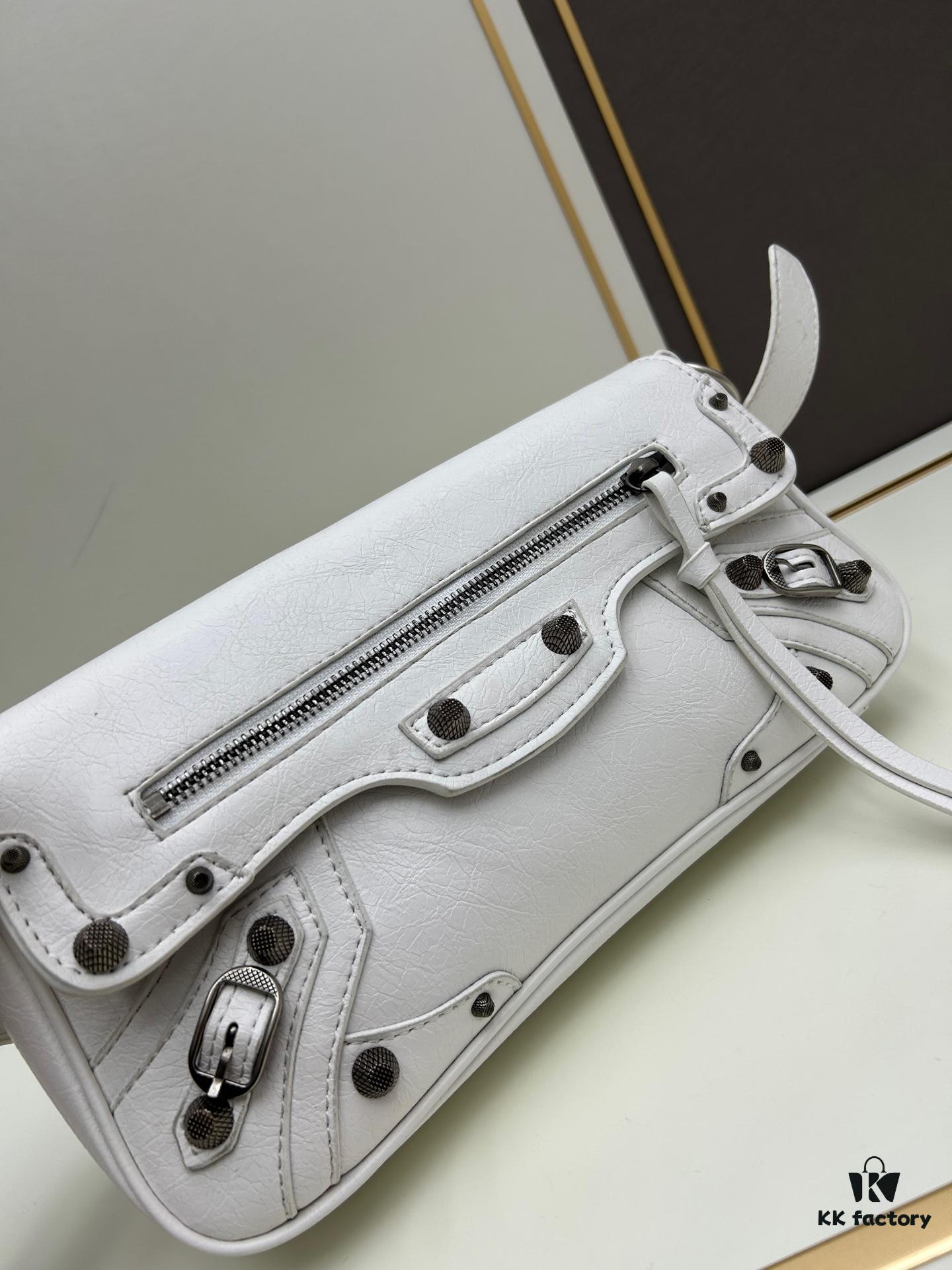 Balenciaga Le Cagole Sling Bag - New Arrival, French Baguette Style, Minimalist Design, Italian Imported Leather