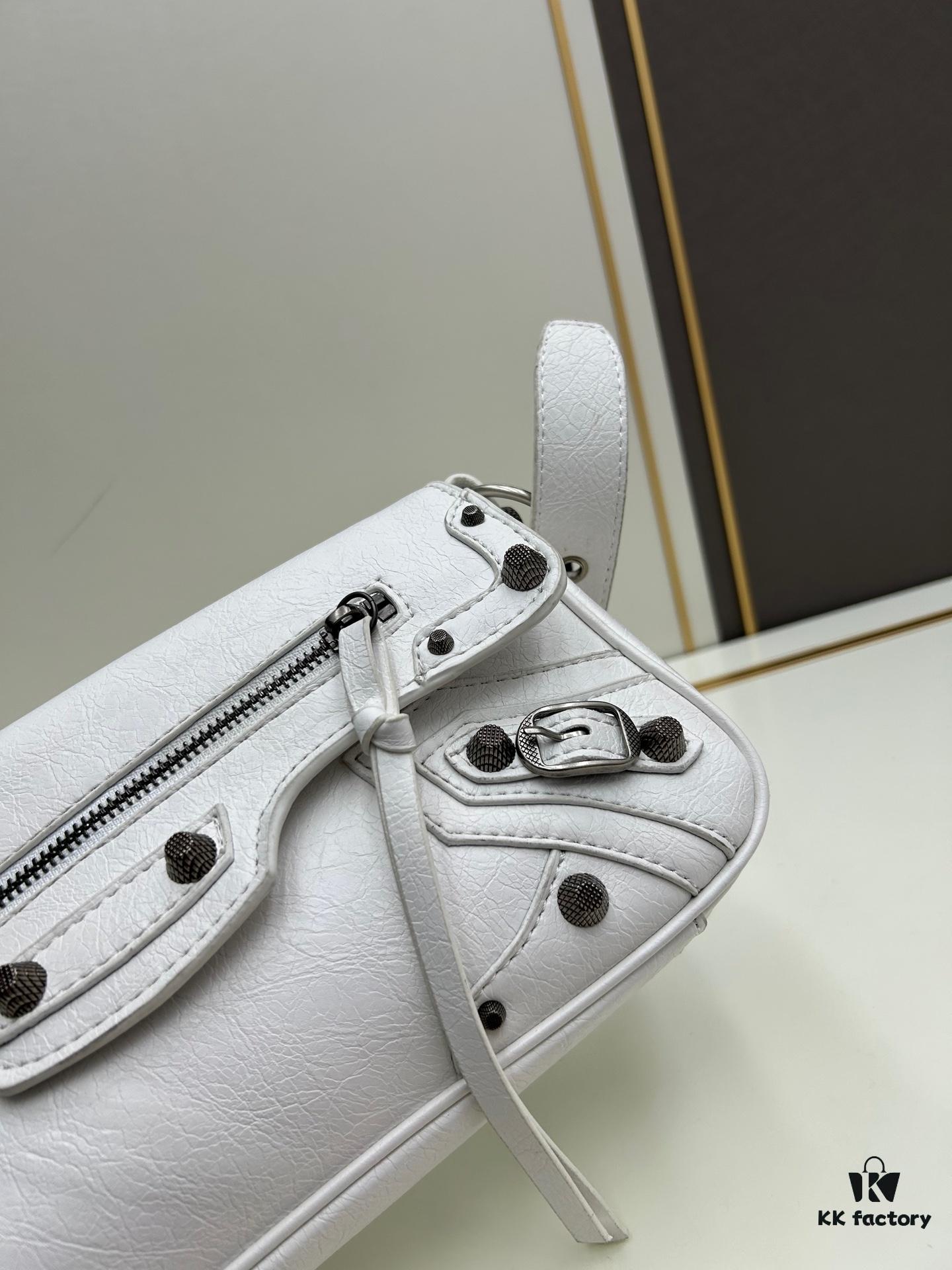 Balenciaga Le Cagole Sling Bag - New Arrival, French Baguette Style, Minimalist Design, Italian Imported Leather