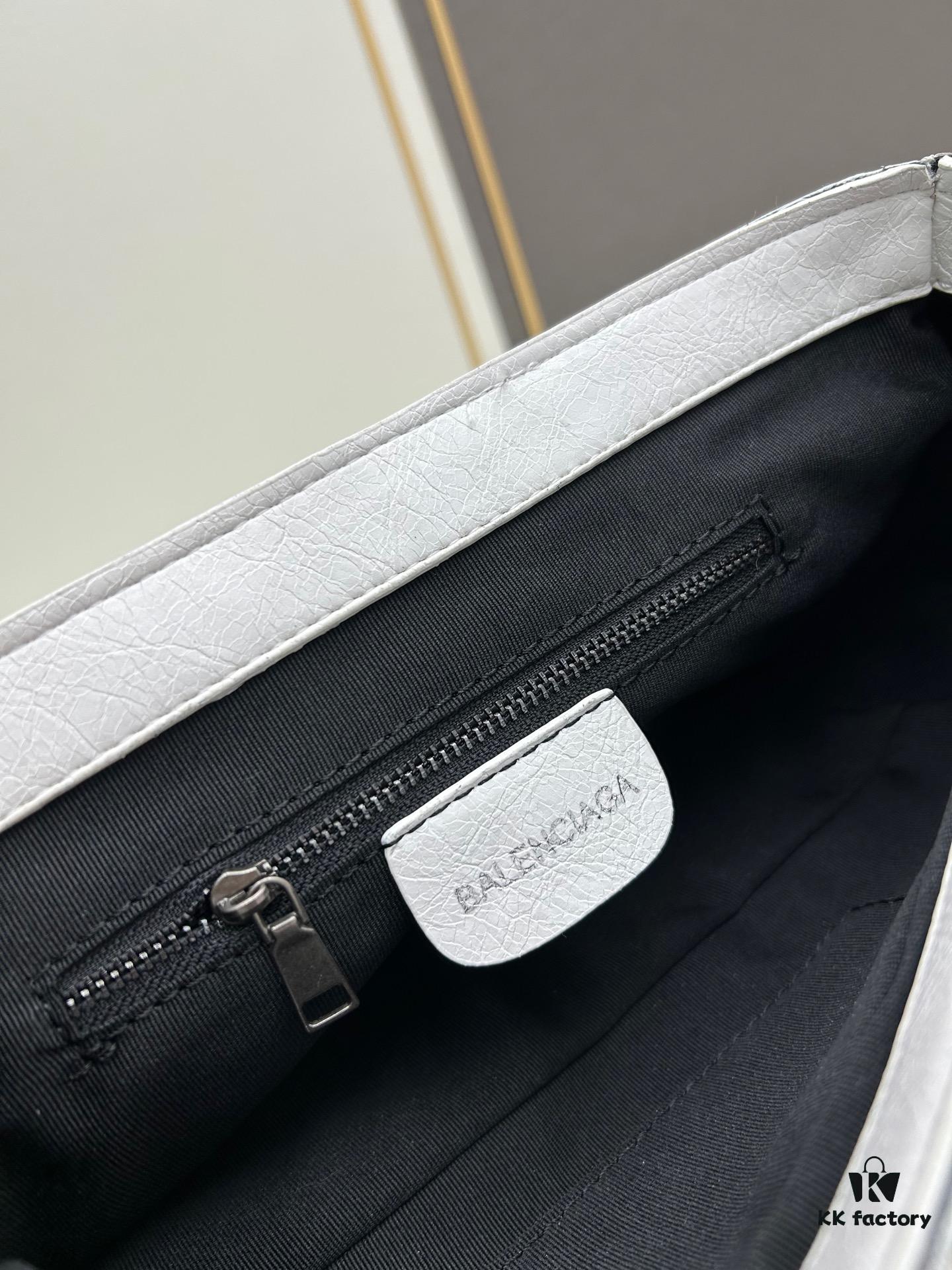 Balenciaga Le Cagole Sling Bag - New Arrival, French Baguette Style, Minimalist Design, Italian Imported Leather