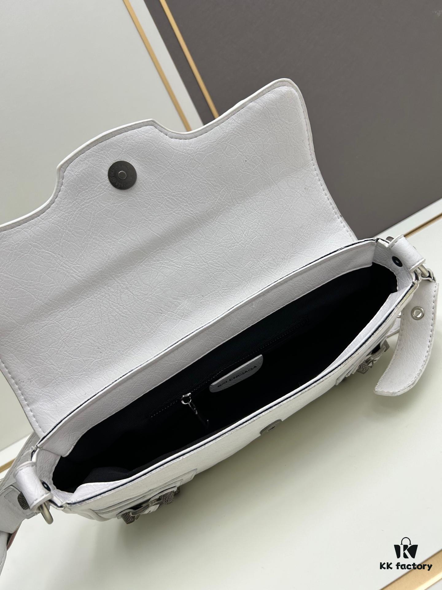 Balenciaga Le Cagole Sling Bag - New Arrival, French Baguette Style, Minimalist Design, Italian Imported Leather