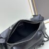 Balenciaga LE CAGOLE ||| LE CAGOLE MEN Medium Waist Bag in Black Fine-Grain Lambskin