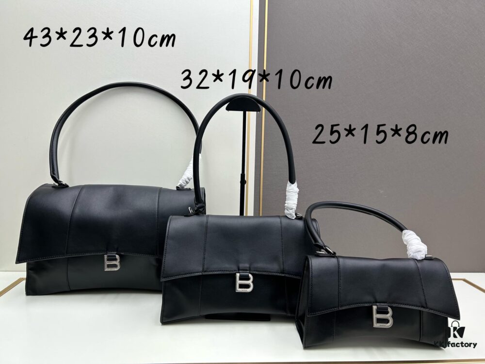 Balenciaga Latest Long Handle Hourglass Bag (Box Included)