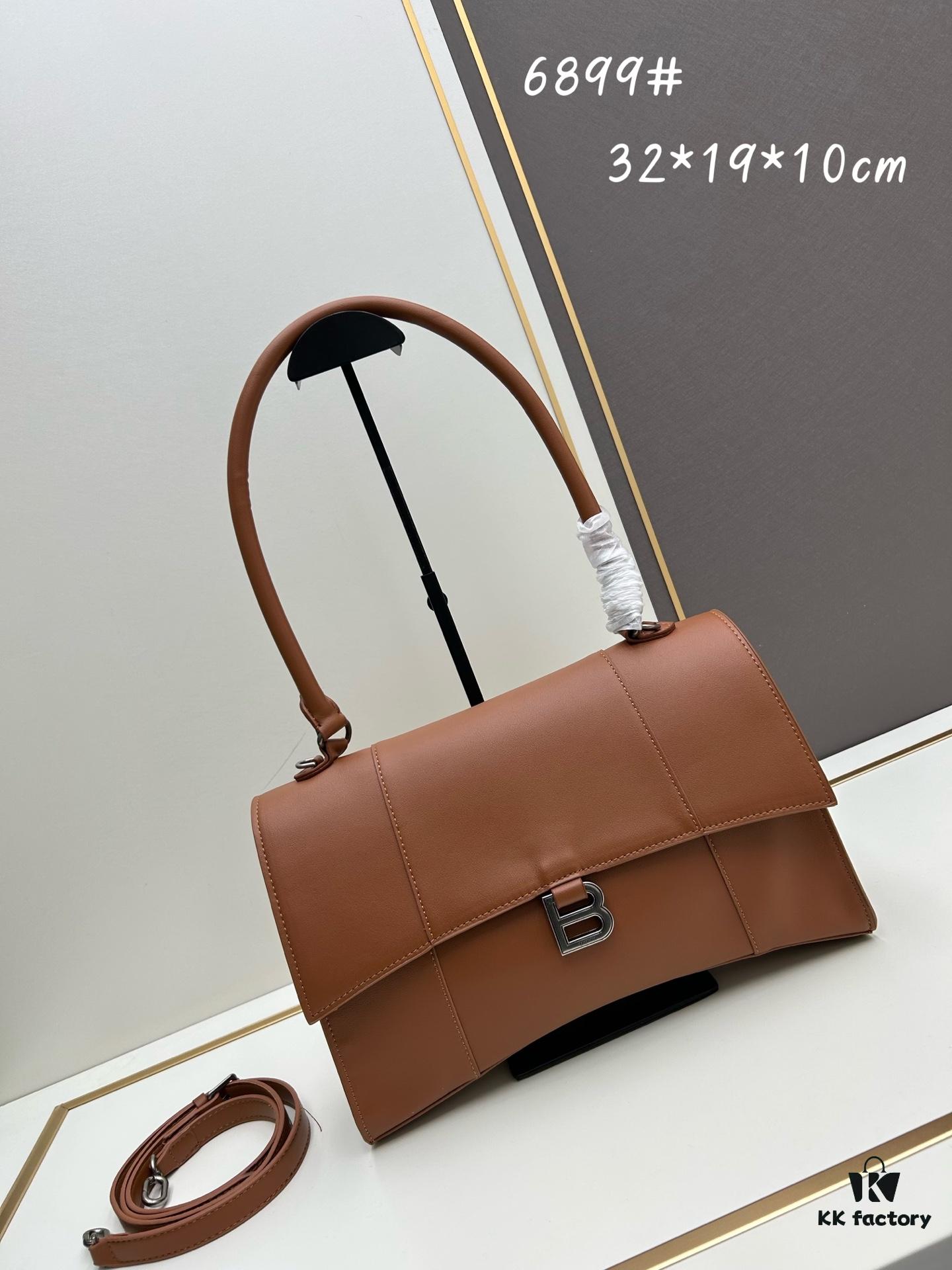 Balenciaga Latest Long Handle Hourglass Bag (Box Included)