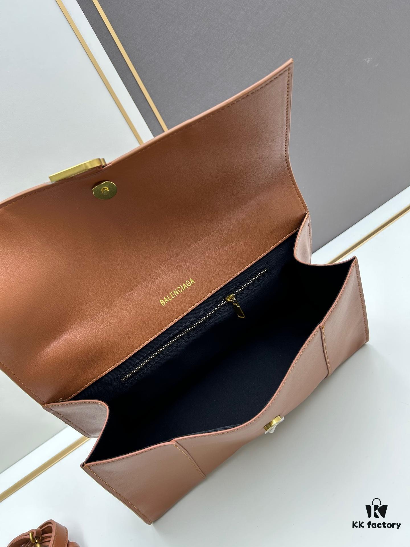 Balenciaga Latest Long Handle Hourglass Bag (Box Included)