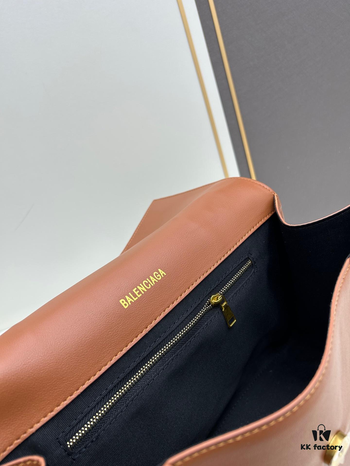 Balenciaga Latest Long Handle Hourglass Bag (Box Included)