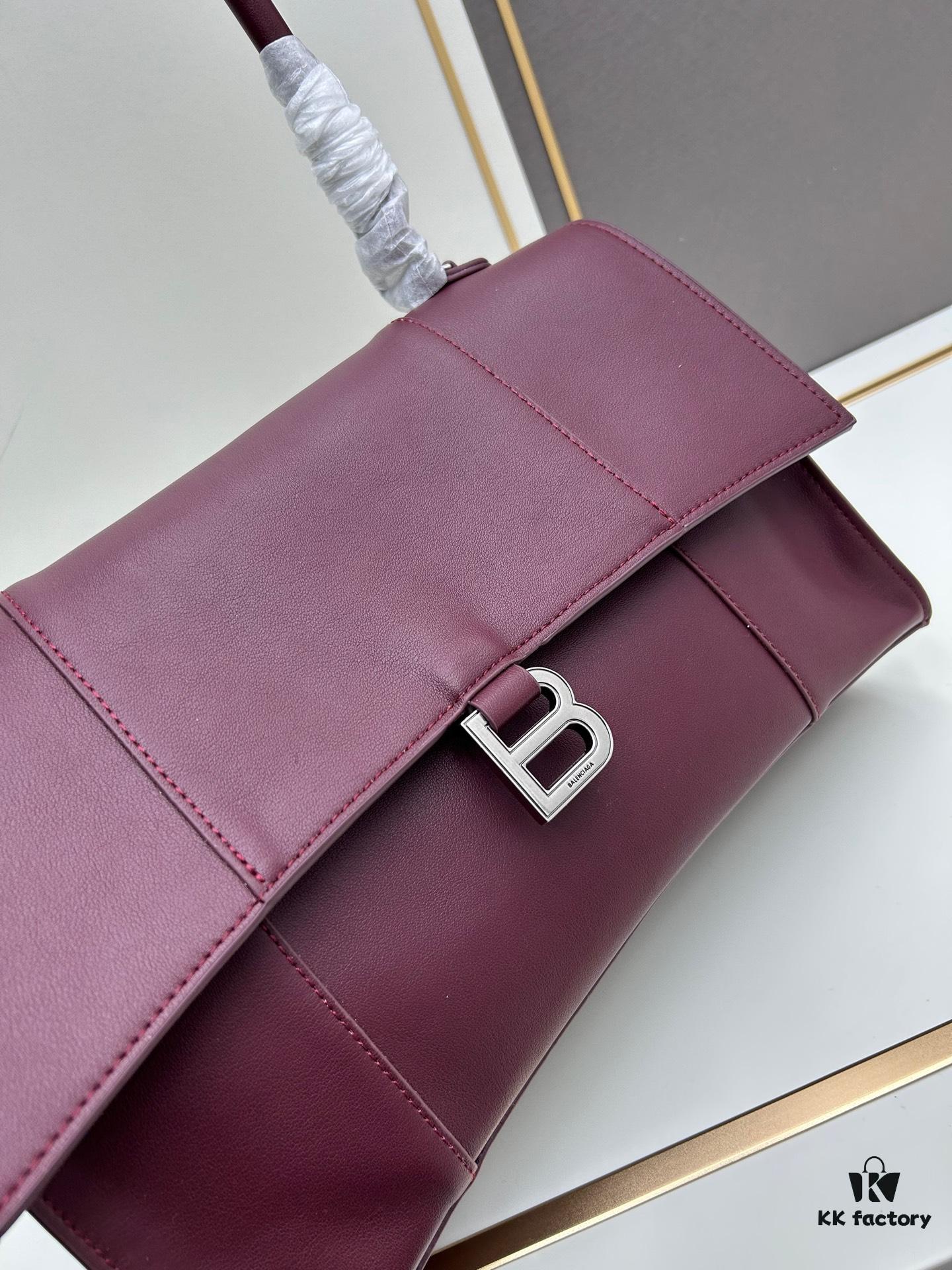 Balenciaga Latest Long Handle Hourglass Bag (With Box)