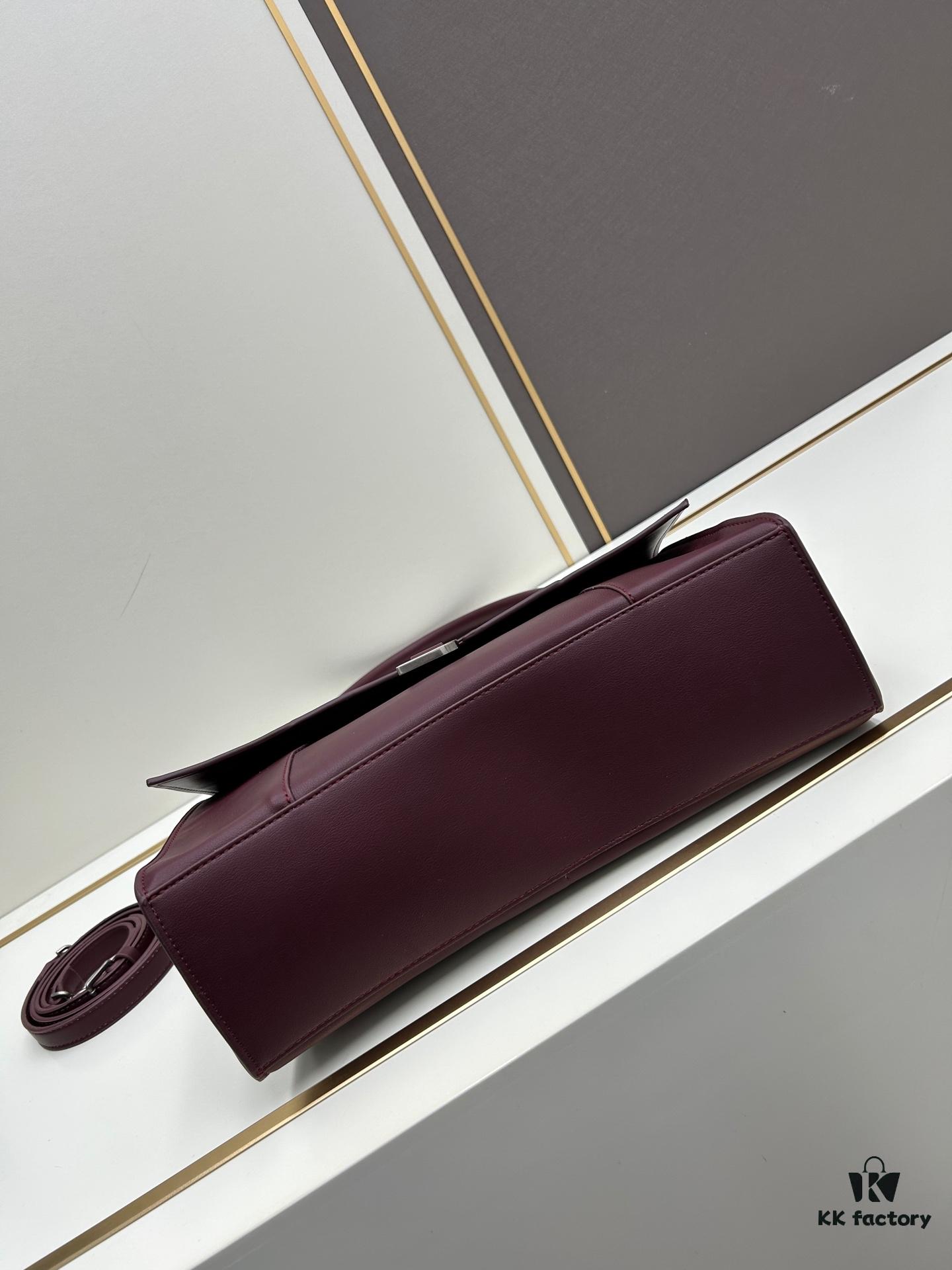 Balenciaga Latest Long Handle Hourglass Bag (With Box)