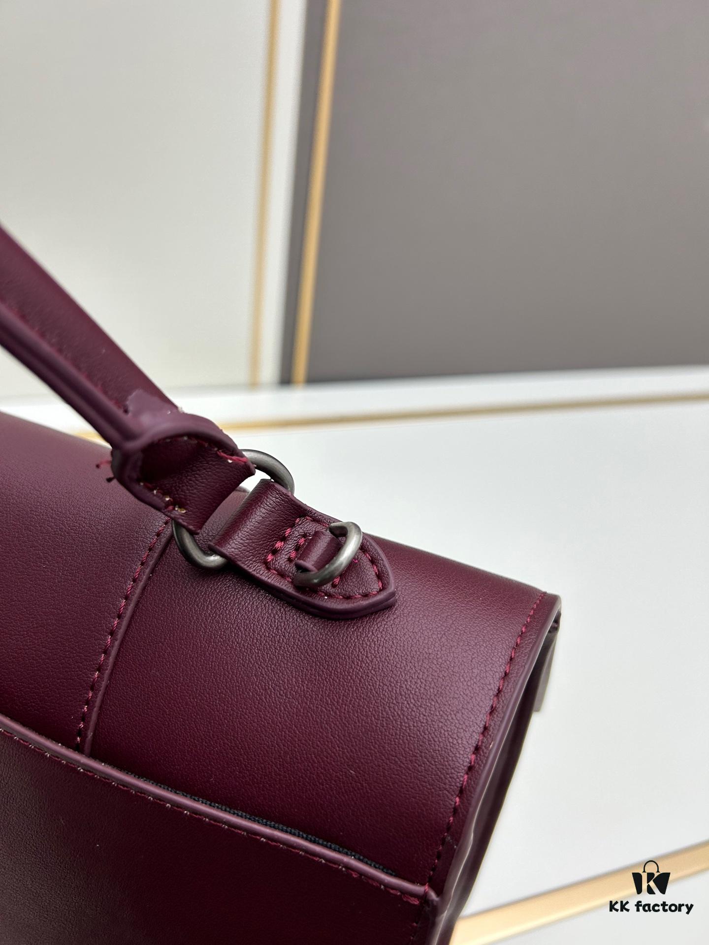 Balenciaga Latest Long Handle Hourglass Bag (With Box)