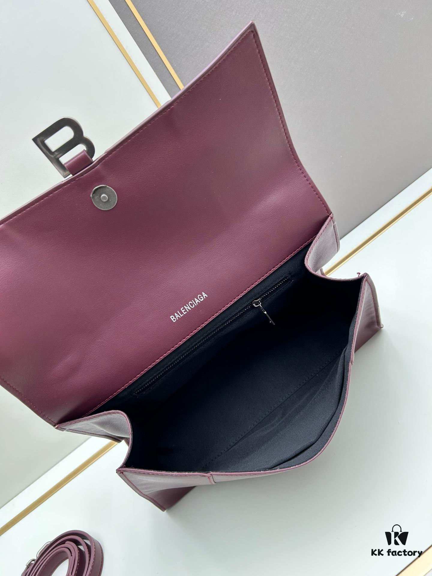 Balenciaga Latest Long Handle Hourglass Bag (With Box)