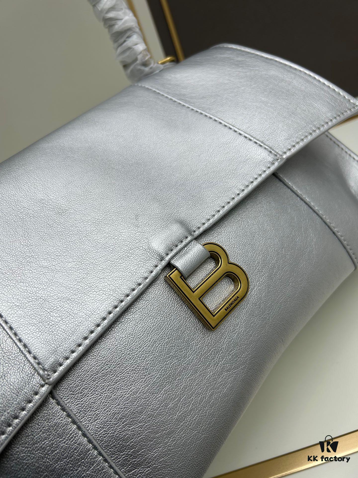 Balenciaga Latest Long Handle Hourglass Bag (Box Included)