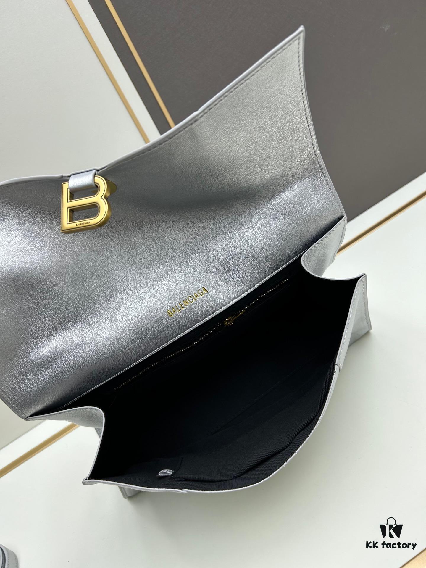 Balenciaga Latest Long Handle Hourglass Bag (Box Included)