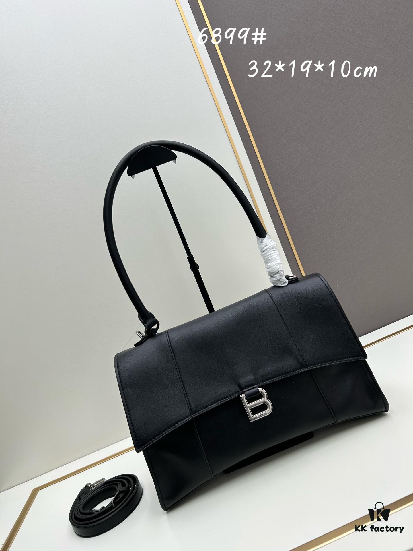 Balenciaga Latest Long Handle Hourglass Bag (Box Included)