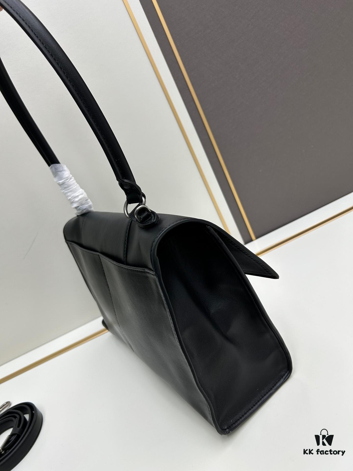 Balenciaga Latest Long Handle Hourglass Bag (Box Included)