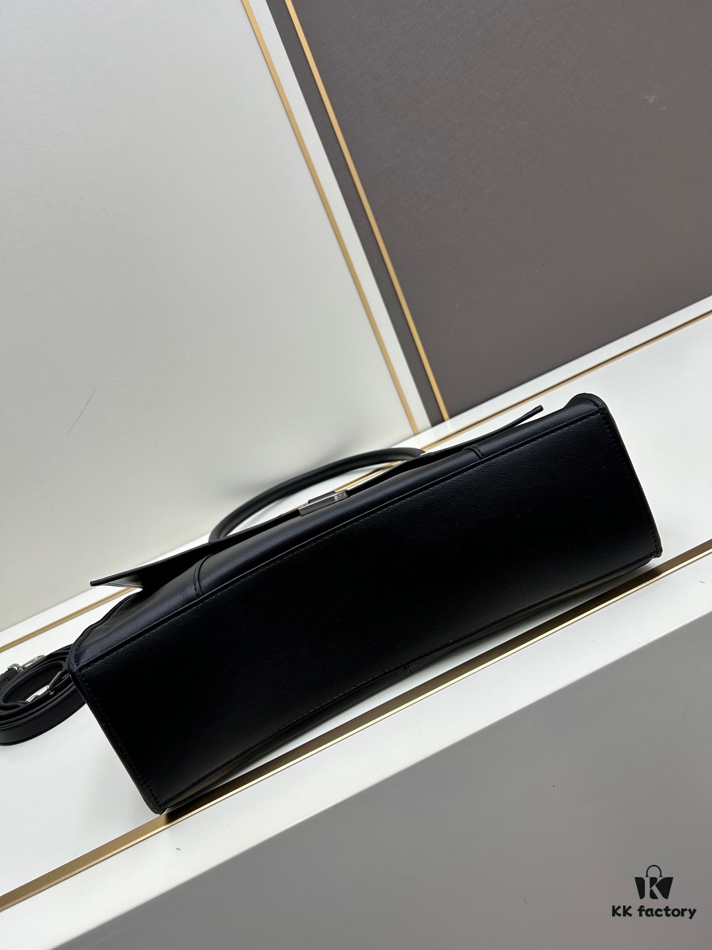 Balenciaga Latest Long Handle Hourglass Bag (Box Included)