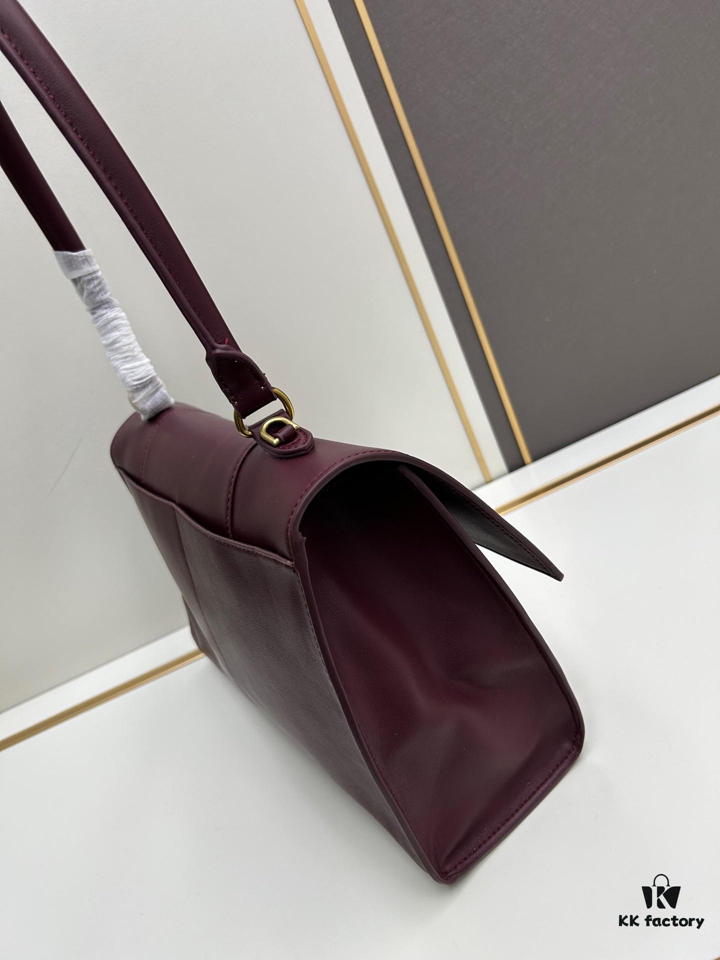 Balenciaga Latest Long Handle Hourglass Bag (Box Included)