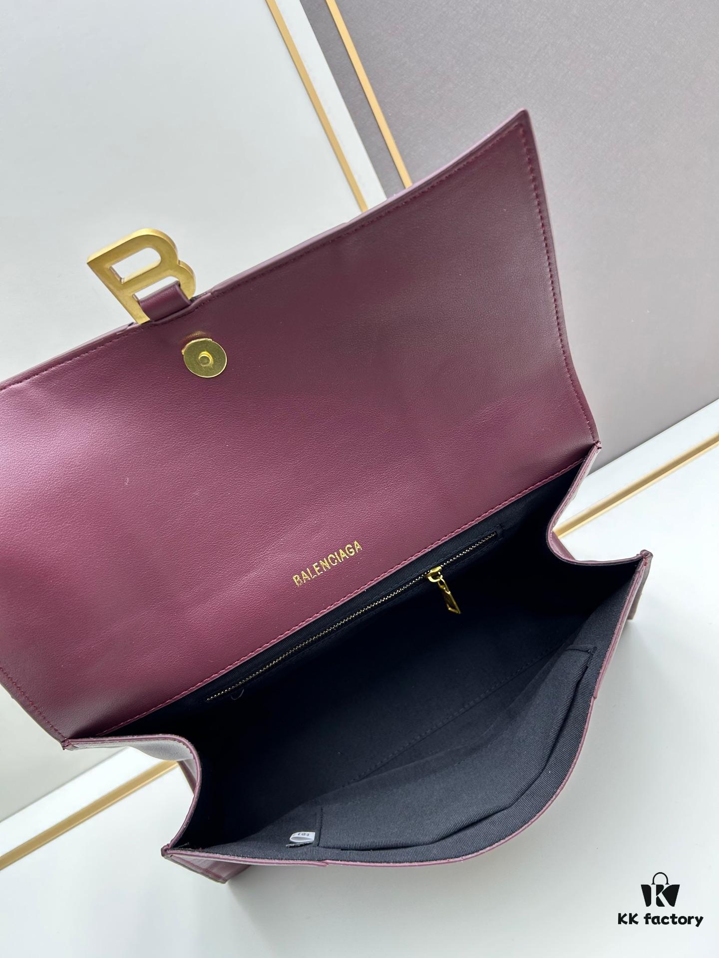 Balenciaga Latest Long Handle Hourglass Bag (Box Included)