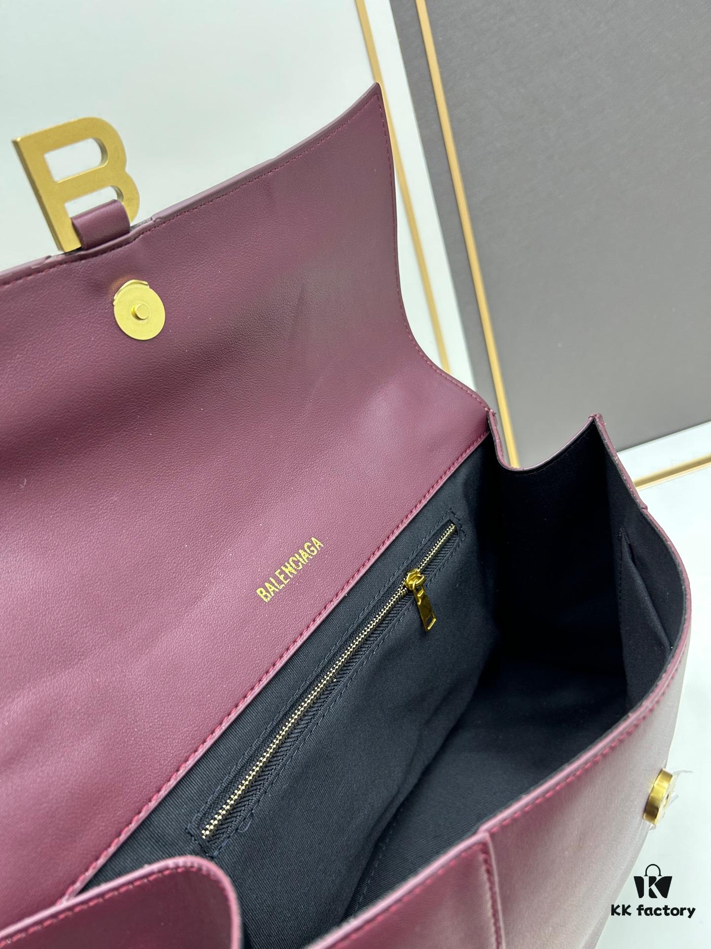 Balenciaga Latest Long Handle Hourglass Bag (Box Included)