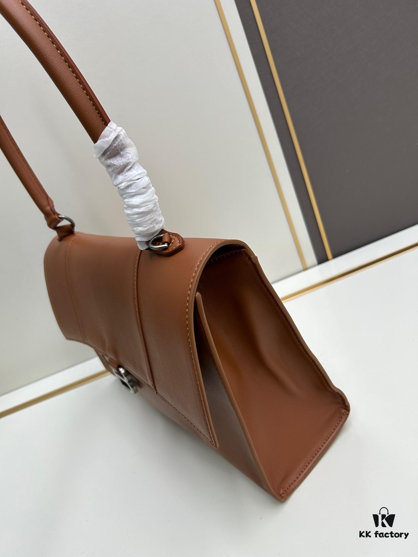 Balenciaga Latest Long Handle Hourglass Bag (Box Included)