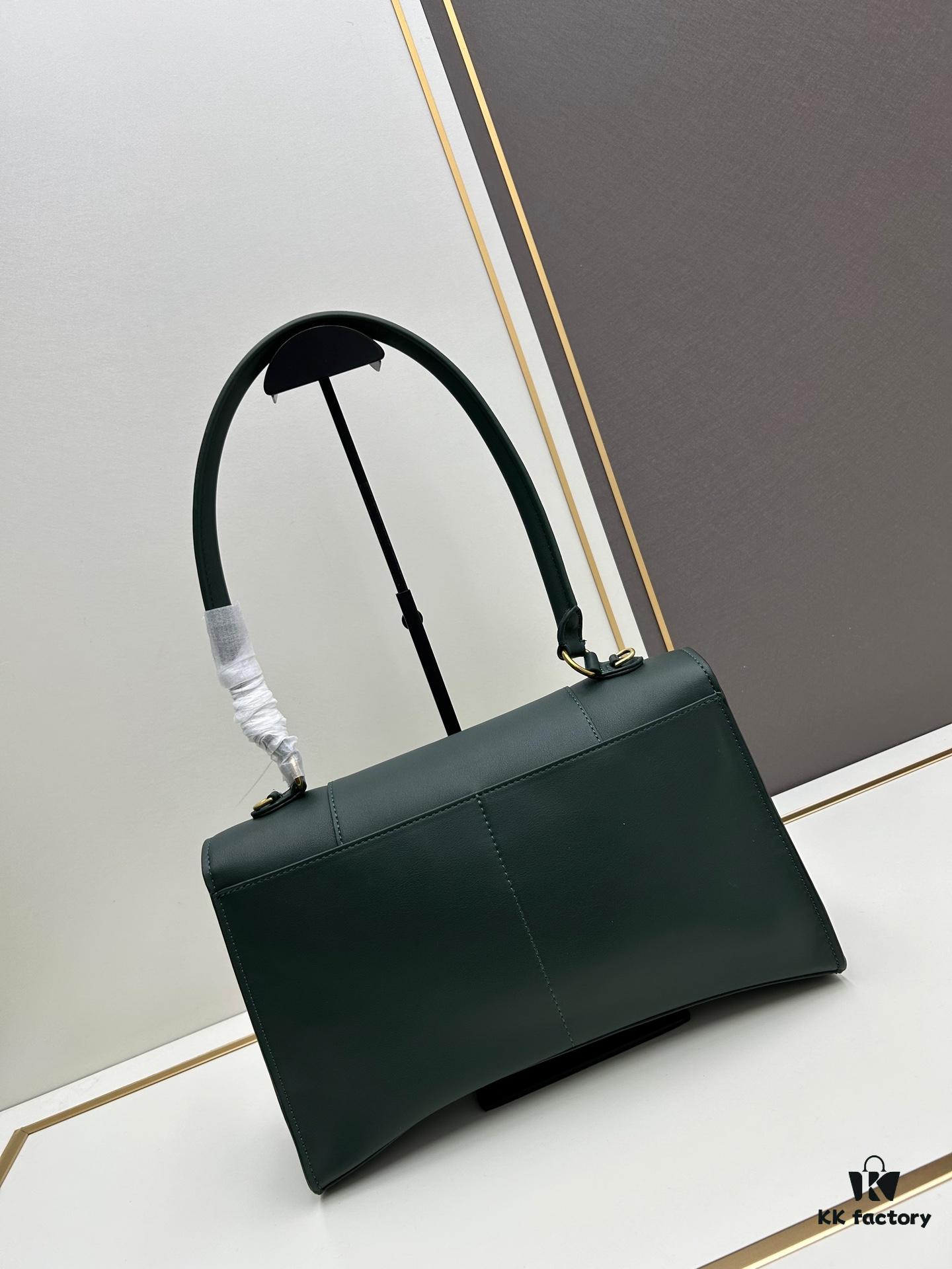 Balenciaga Latest Long Handle Hourglass Bag (Box Included)