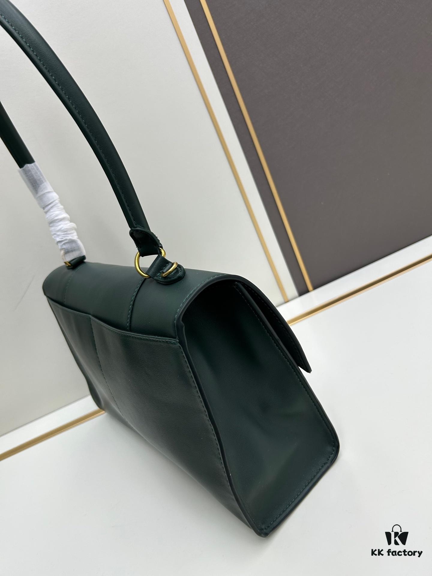 Balenciaga Latest Long Handle Hourglass Bag (Box Included)