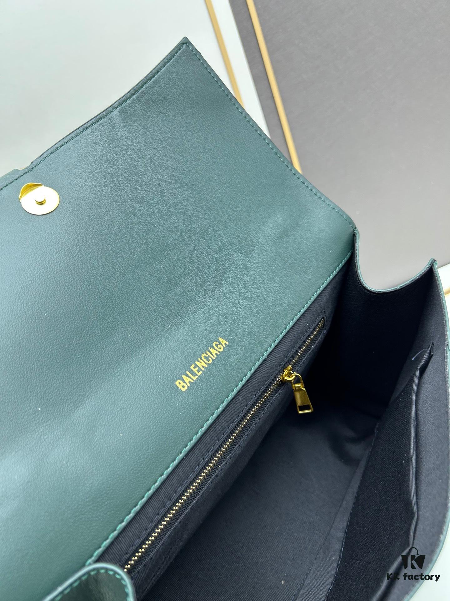 Balenciaga Latest Long Handle Hourglass Bag (Box Included)