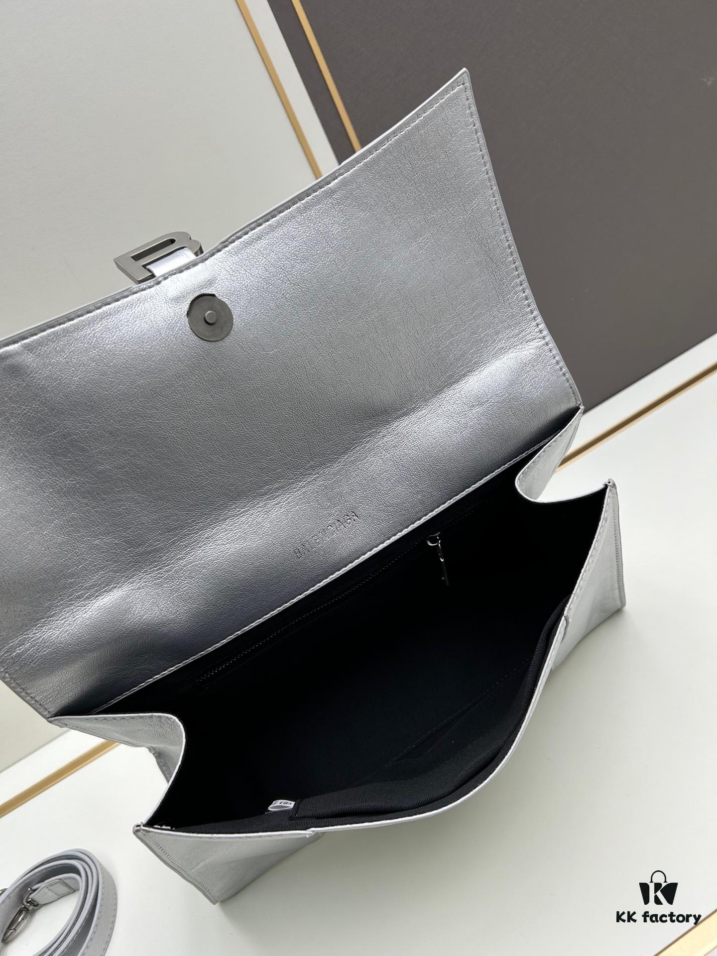 Balenciaga Latest Long Handle Hourglass Bag (Box Included)