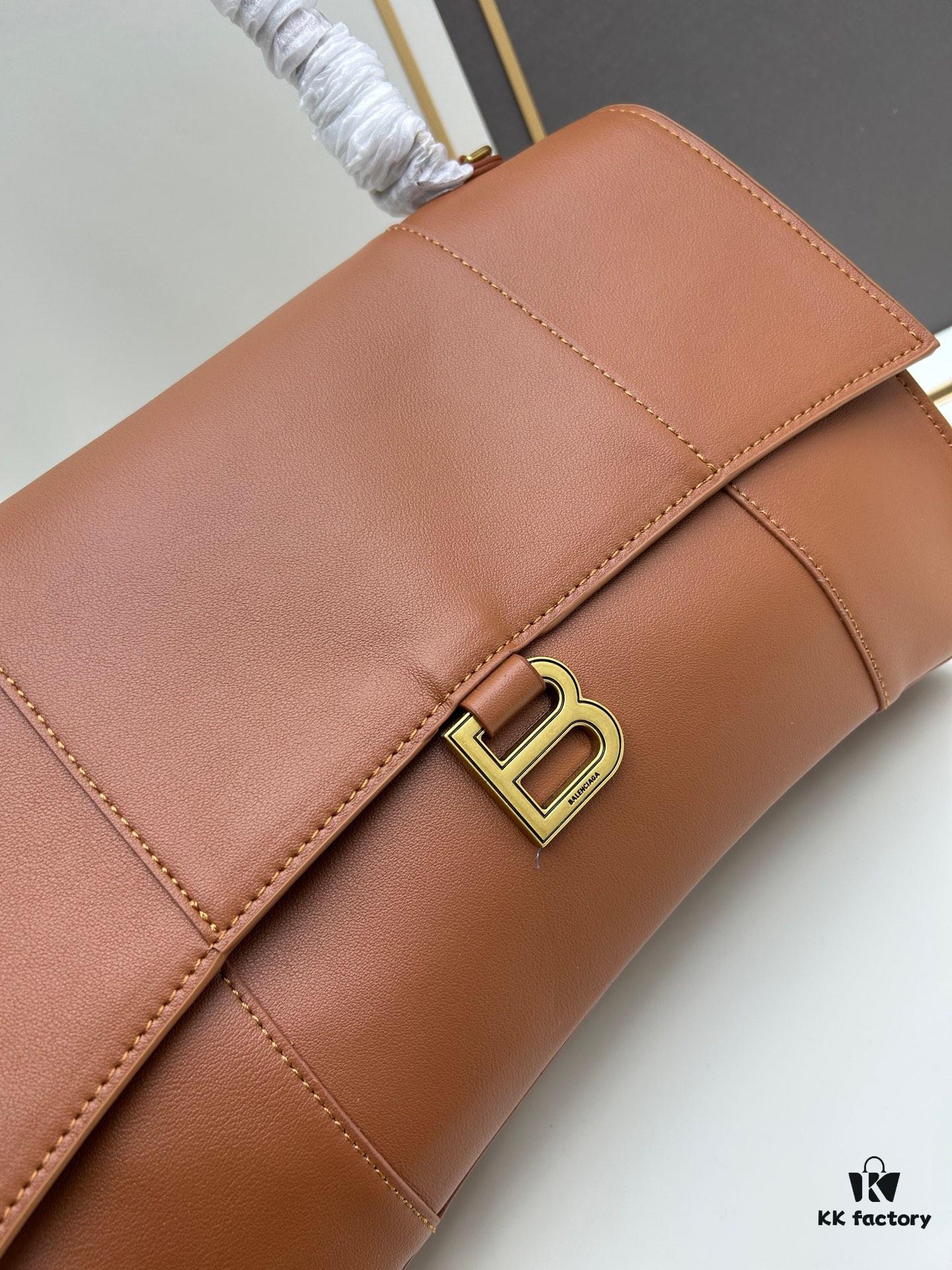 Balenciaga Latest Long Handle Hourglass Bag (Box Included)