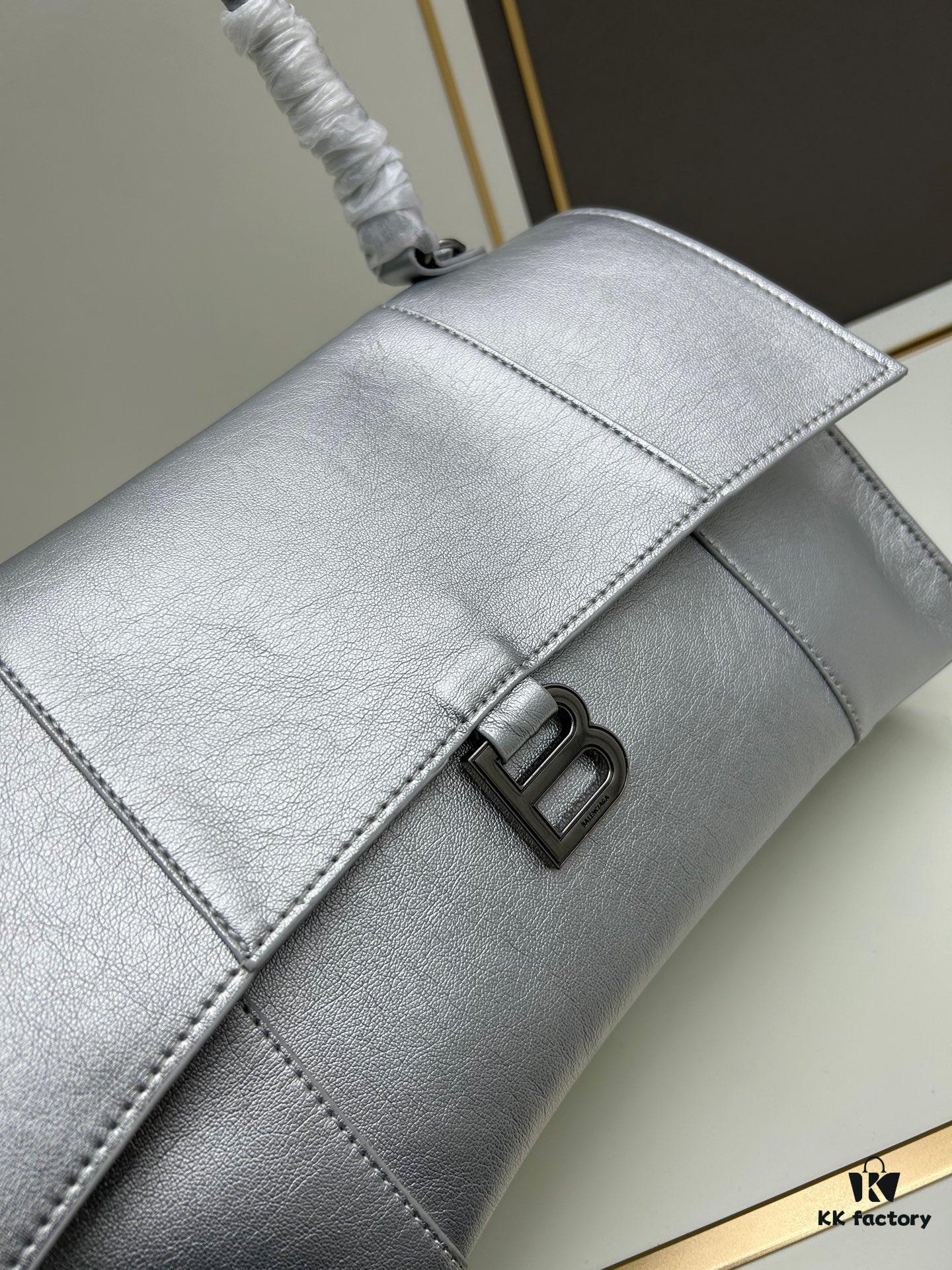 Balenciaga Latest Long Handle Hourglass Bag (Box Included)