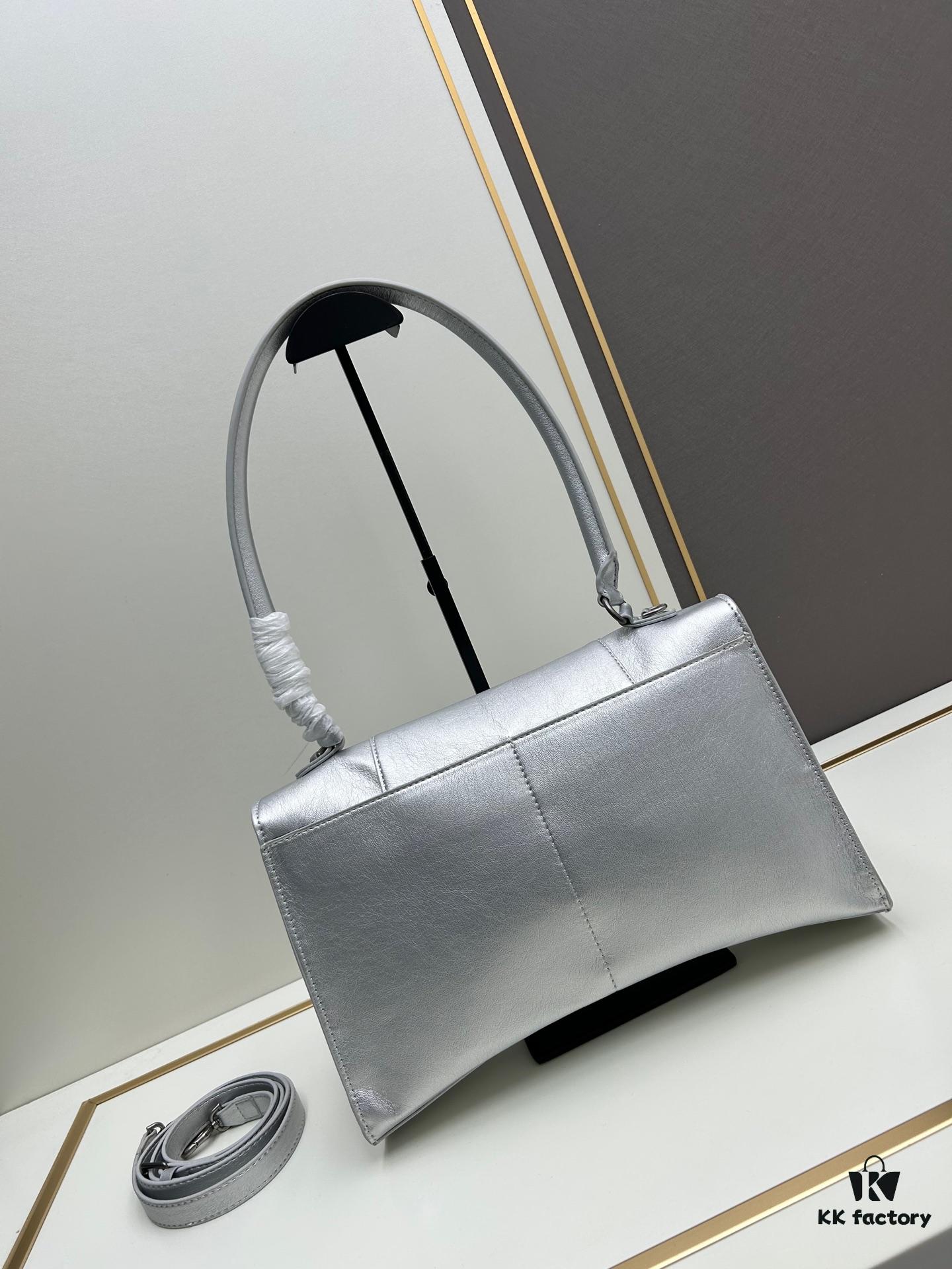 Balenciaga Latest Long Handle Hourglass Bag (Box Included)