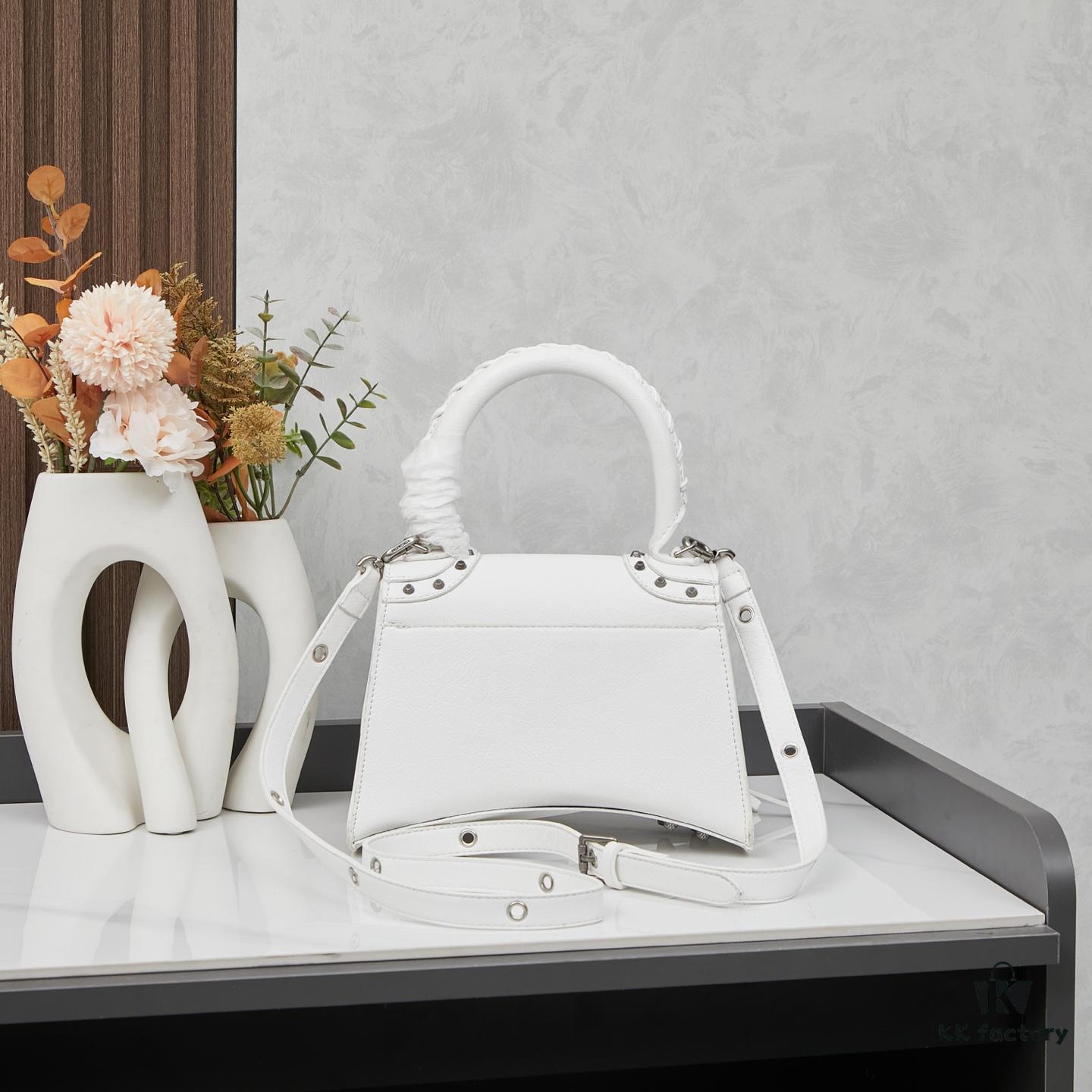 Small Balenciaga Hourglass Moto Bag with Box ||| Balenciaga Hourglass Moto Bag