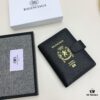 BALENCIAGA Notepad Notebook - Retail Exclusive, Smooth Premium Material, Impeccable Craftsmanship, Interior Card Slots and Dividers, Size 15x19x4cm