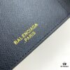 BALENCIAGA Notepad Notebook - Retail Exclusive, Smooth Premium Material, Impeccable Craftsmanship, Interior Card Slots and Dividers, Size 15x19x4cm