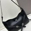 New BALENCIAGA Winter 24 Collection Re-See Shoulder Bucket Bag, Top-Grain Cowhide Leather, Minimalist Luxury Design