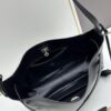 New BALENCIAGA Winter 24 Collection Re-See Shoulder Bucket Bag, Top-Grain Cowhide Leather, Minimalist Luxury Design