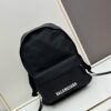 New BALENCIAGA FW Explorer Series Backpack with Dual-Color Embroidered Logo