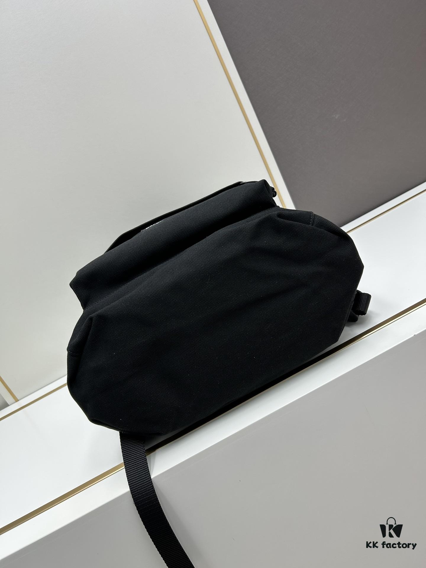 New BALENCIAGA FW Collection EXPLORER Series Backpack with Dual-Tone 'Coke' Embroidered Logo