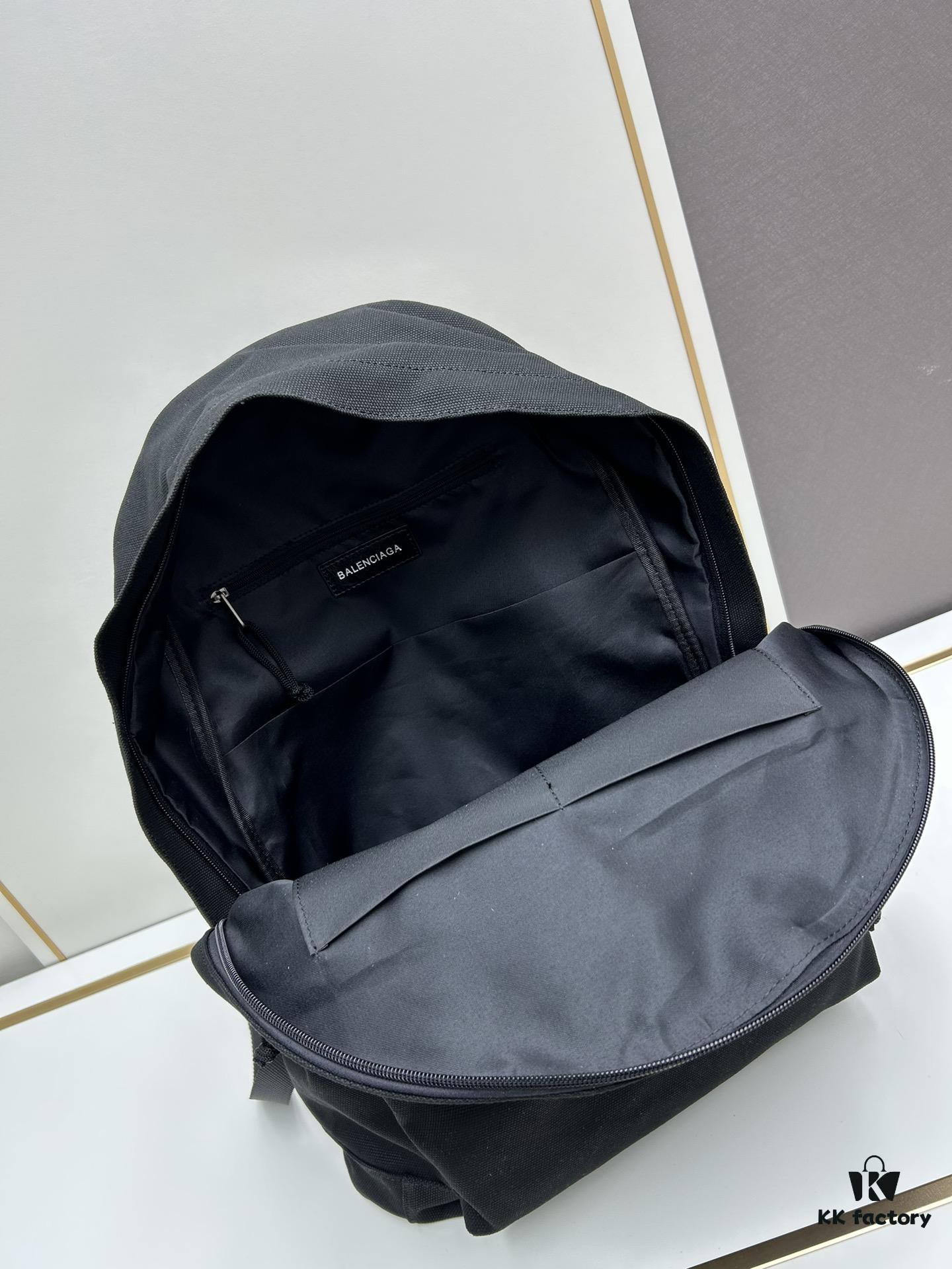 New BALENCIAGA FW Collection EXPLORER Series Backpack with Dual-Tone 'Coke' Embroidered Logo