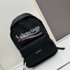 New BALENCIAGA FW Collection EXPLORER Series Backpack with Dual-Tone 'Coke' Embroidered Logo